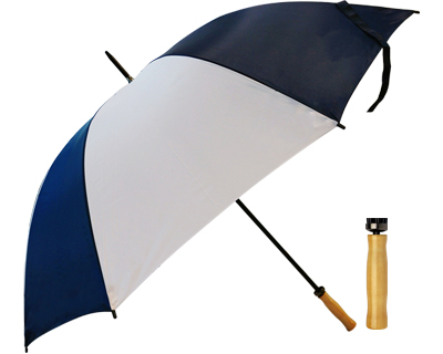 Budget Umbrella (Navy-White)